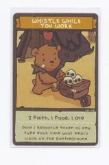 Barbearians: Whistle While You Work promo card board game greenbrier